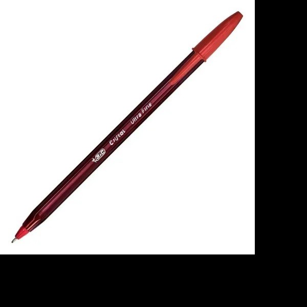 BOLIGRAFO CRISTAL PREC. S BIC 0.7MM ROJO E.12 C.216